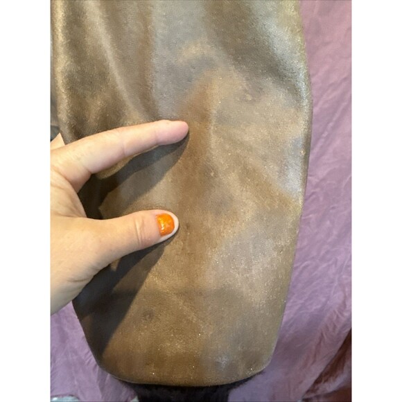 Vintage 60s 70s Leather Bomber Jacket Military Patches USAF Air Force Military - Picture 12 of 16